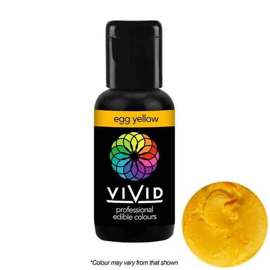 Food Colour Egg Yellow 21g VIVID