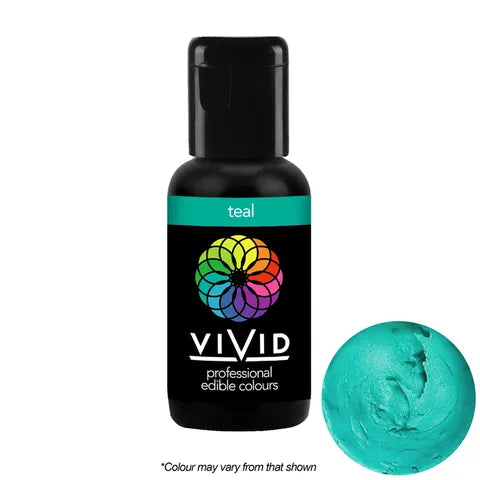 Food Colour Teal 21g VIVID