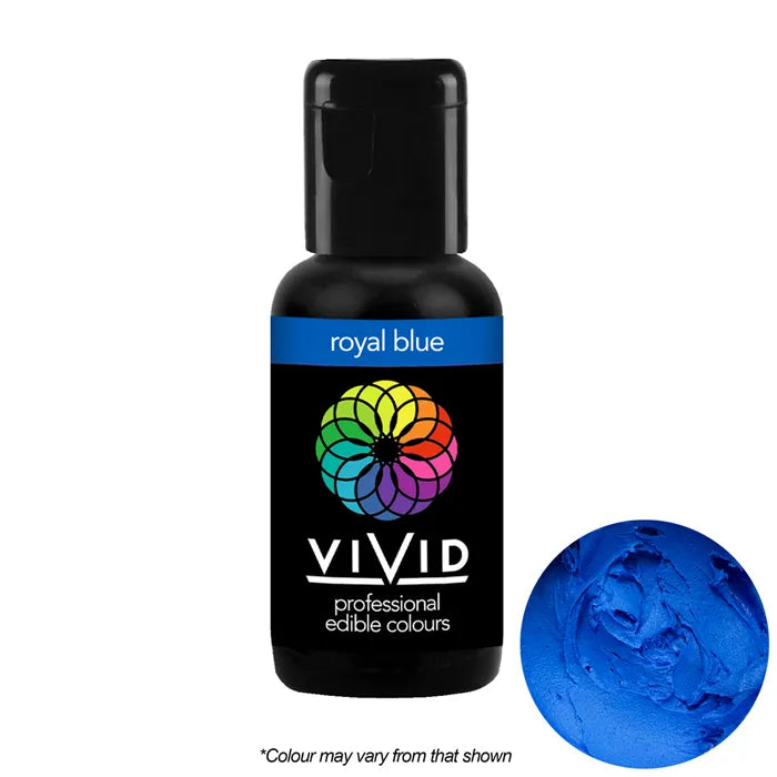 Food Colour Royal Blue Gel Colour 21g VIVID