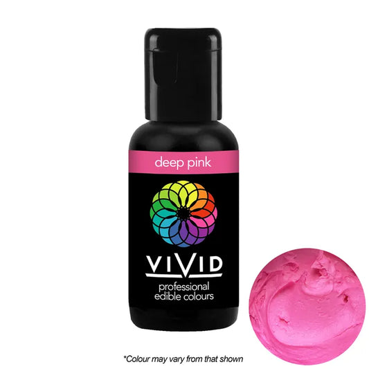 Food Colour Deep Pink 21g VIVID