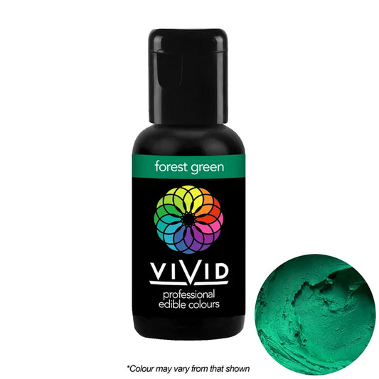 Food Colour Forest Green Gel Colour 21g VIVID