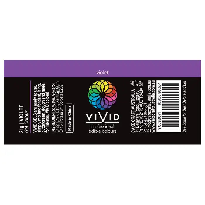 Food Colour Violet 21g VIVID – view 2