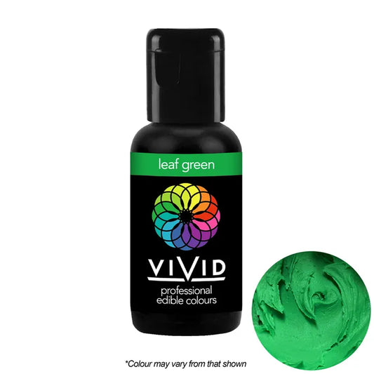 Food Colour Leaf Green Vivid Gel Colour 21g