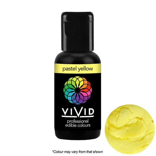 Food Colour Pastel Yellow 21g VIVID