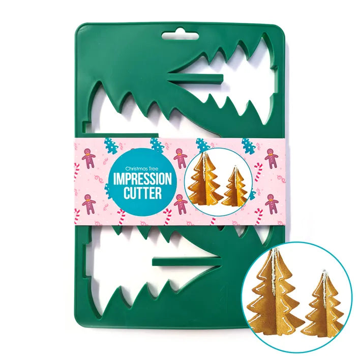 Cookie Cutter Christmas Tree Impression Cutter