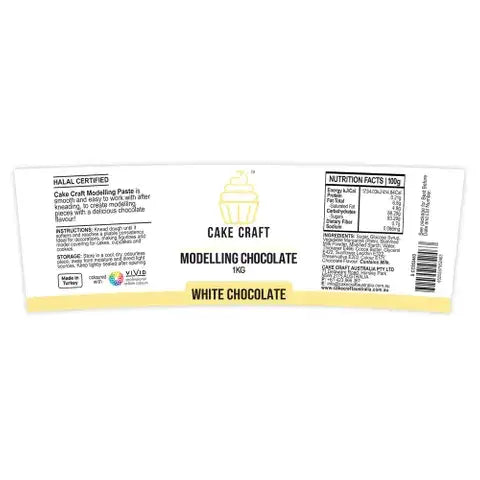 Modelling Chocolate White Chocolate 1KG – view 2