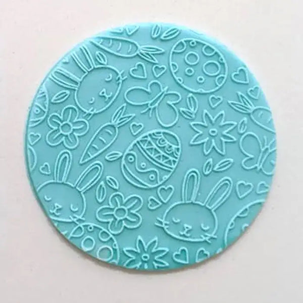 BUNNY & EGG PATTERN | DEBOSSER