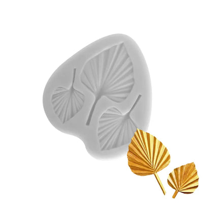 Mould Small Palm Leaf Silicone Mould