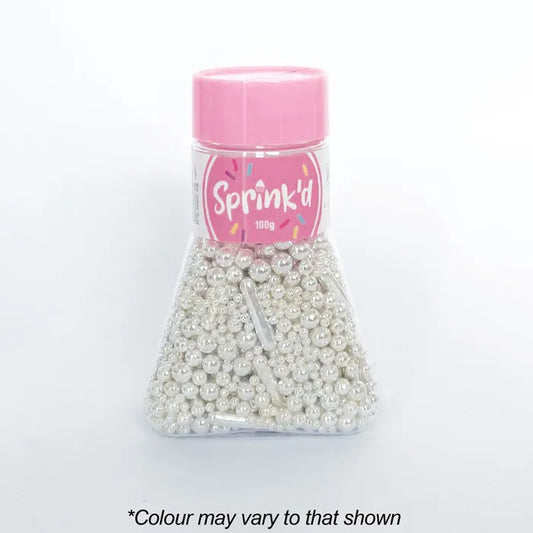 Sprinkles Sprink'd Silver Metalic Mix 100g