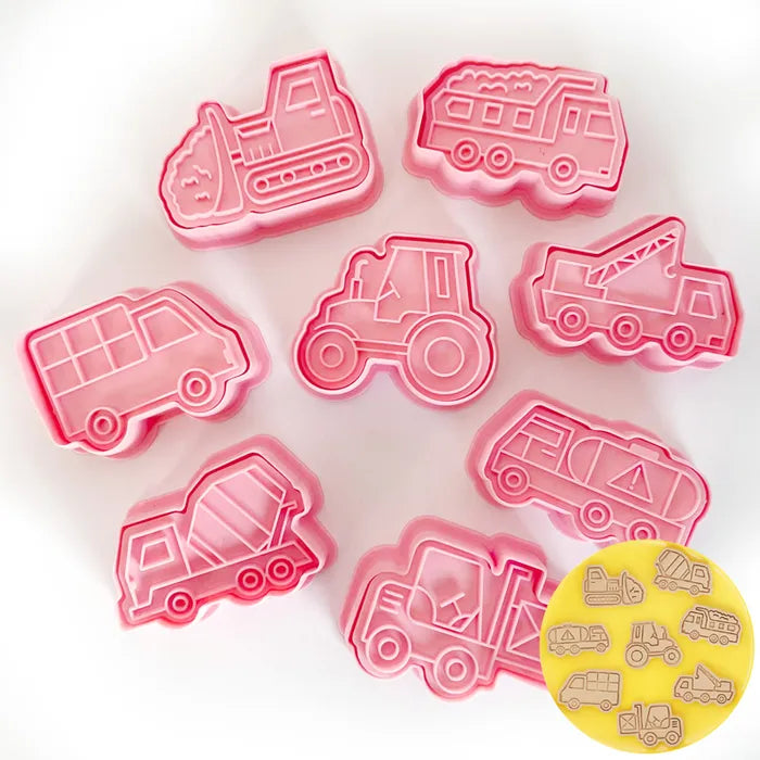 Cookie Cutter Truck 8 piece set