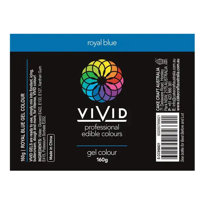 Food Colour Royal Blue Gel Colour 160g – view 2