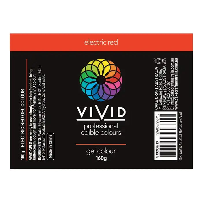 Food Colour Electric Red Vivid 160g – view 2