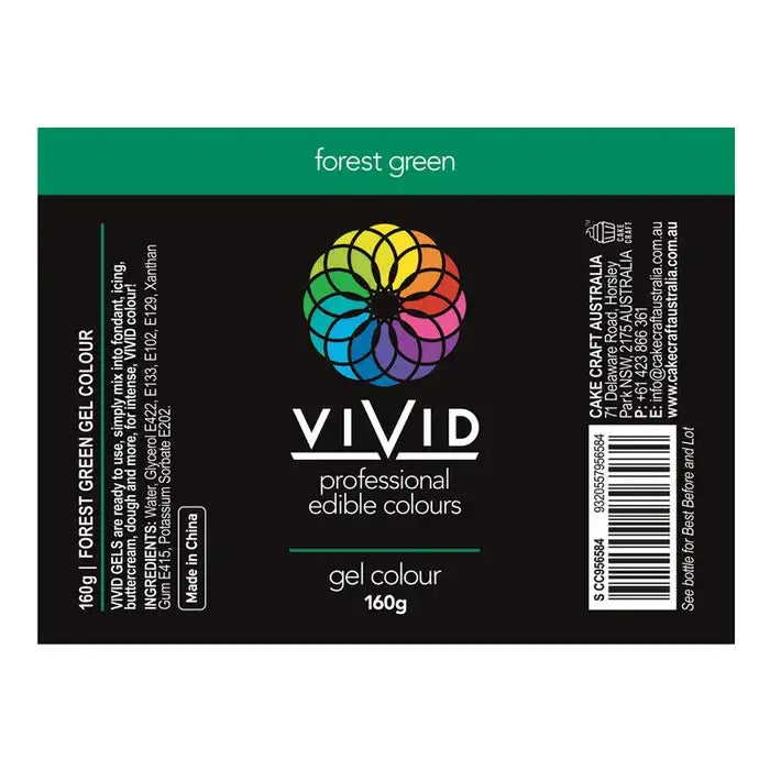 Food Colour Forest Green Gel Colour 160g – view 2