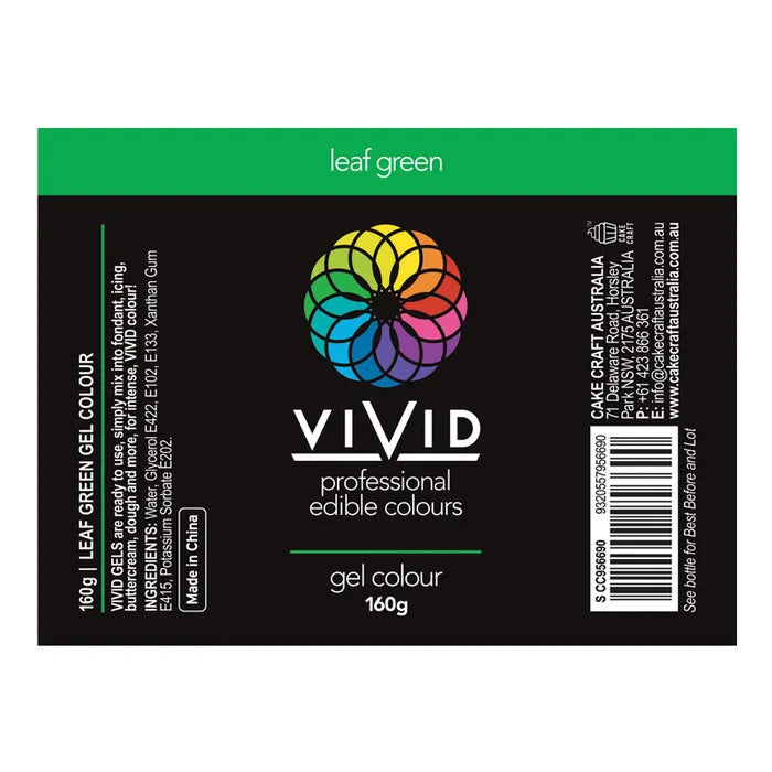 Food Colour Leaf Green Gel Colour 160g