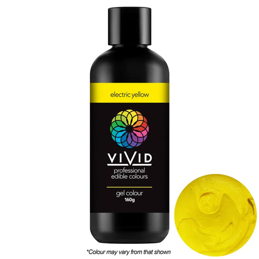 Food Colour Electric Yellow Vivid 160g