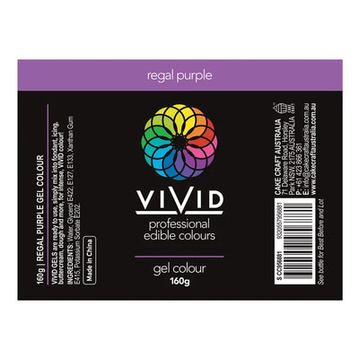VIVID | REGAL PURPLE | GEL COLOUR | 160G