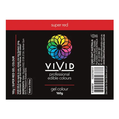 Food Colour Super Red Gel Colour 160g