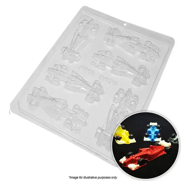 Mould Race Car Chocolate Mould 1 Piece