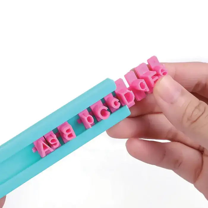 Stamp Alphabet Extra Cookie Press Set – view 2