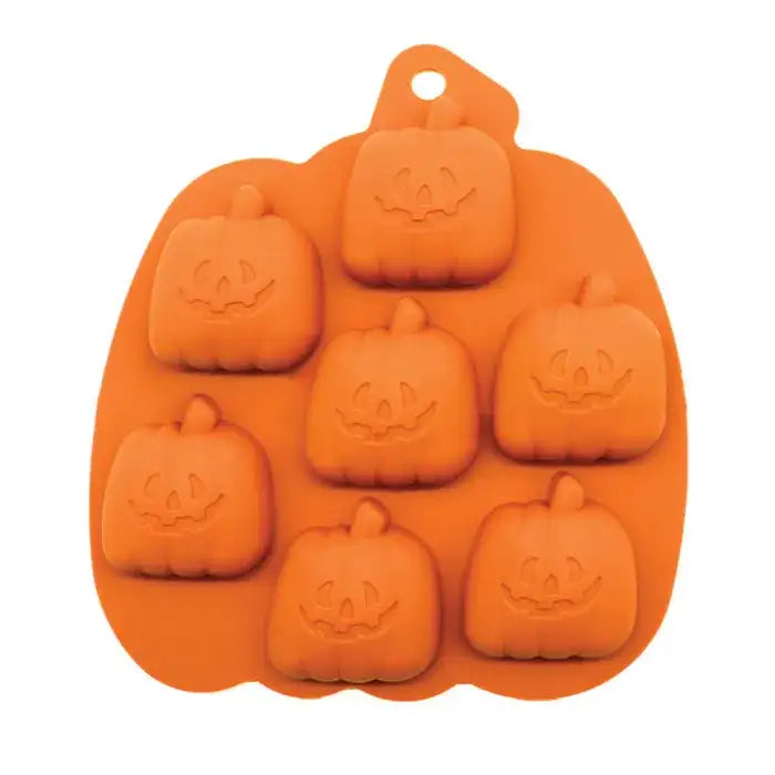 Halloween Pumpkins 7 Cavity Mould