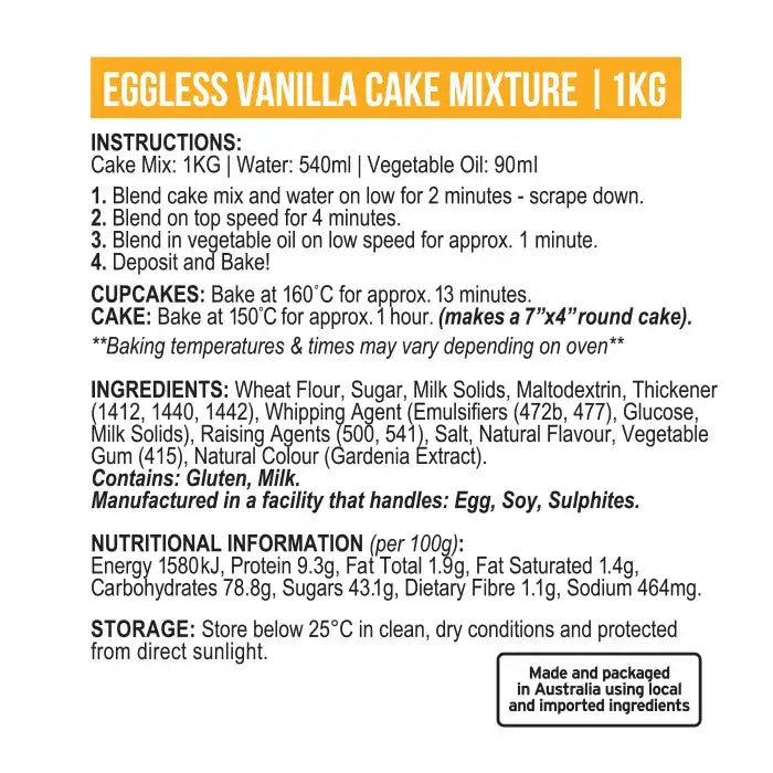 Eggless Cake Mix 1Kg – view 2
