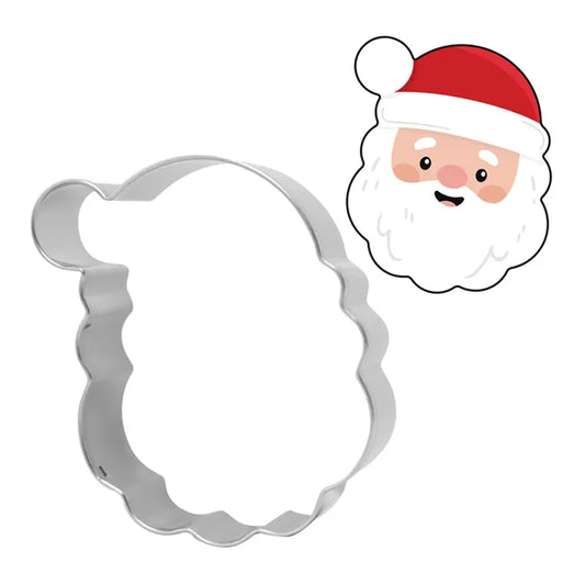 Cookie Cutter Santa Face Cookie Cutter