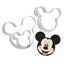 MICKEY MOUSE | COOKIE CUTTER | 3 PIECES