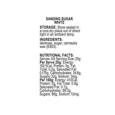 SPRINK'D | SANDING SUGAR | WHITE | 60G