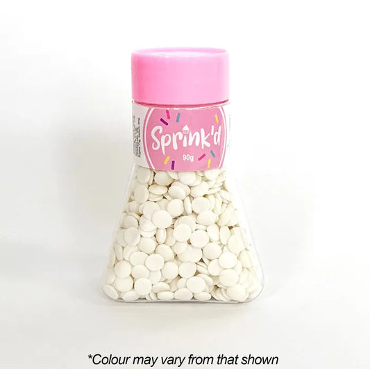 Sprinkles Sprink'd Sequins White 7mm 90g