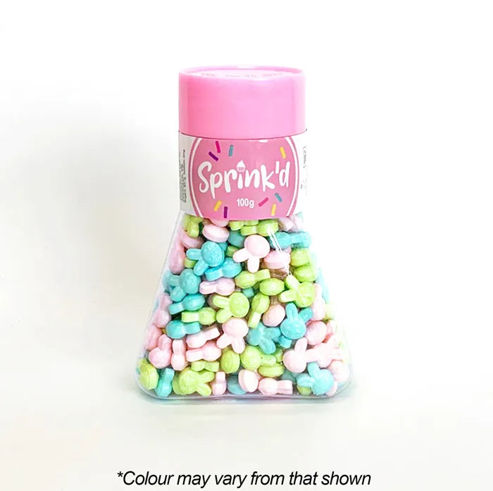 Sprinkles Sprink'd Bunnies Pastel Mix 12mm