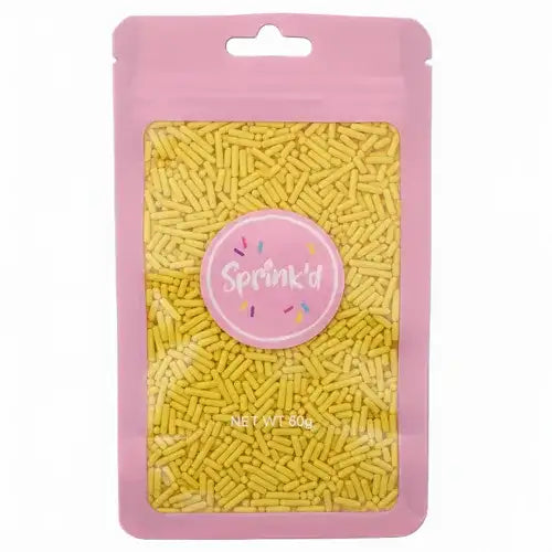 Sprink'D Jimmies Yellow 60G