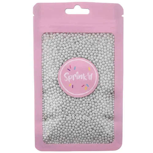 SPRINK'D | SUGAR BALLS | SILVER | 2MM | 60G