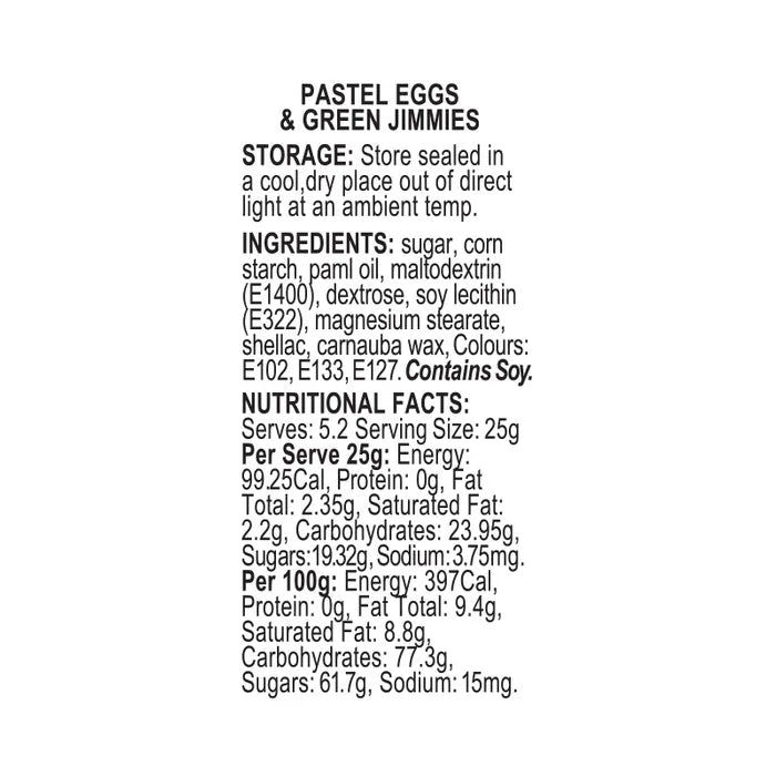 SPRINK'D | PASTEL EGGS & GREEN JIMMIES | 60G