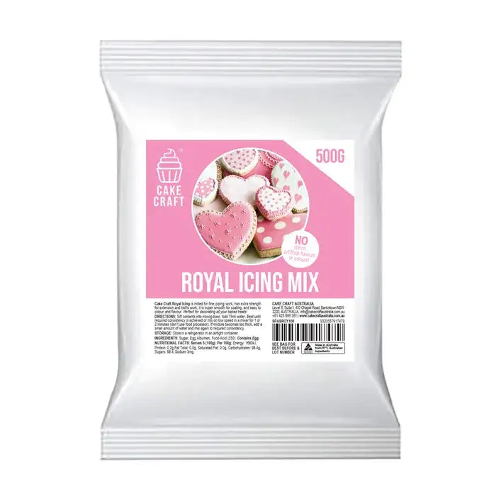 Royal Icing Mix White 500 Grams Cake Craft