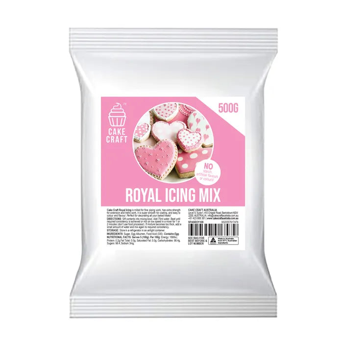 ROYAL ICING MIX WHITE 500 GRAMS CAKE CRAFT