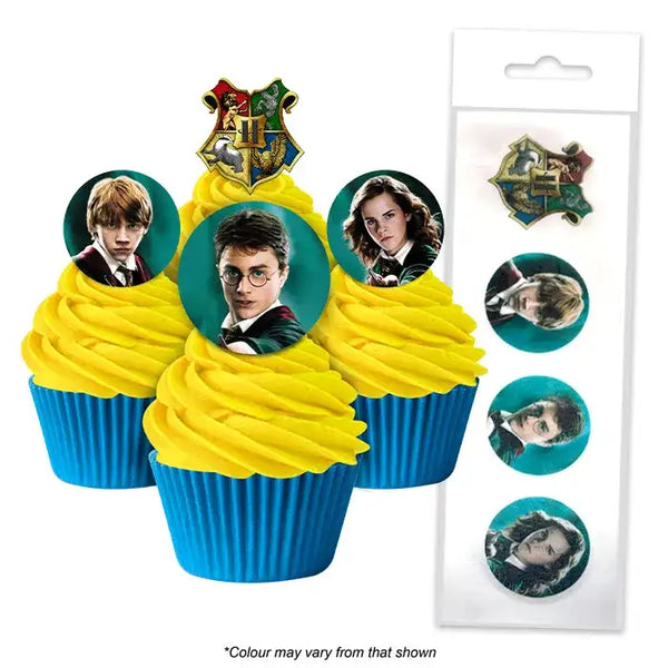 EDIBLE WAFER CUPCAKE TOPPERS - 16 PIECE PACK HP SALE
