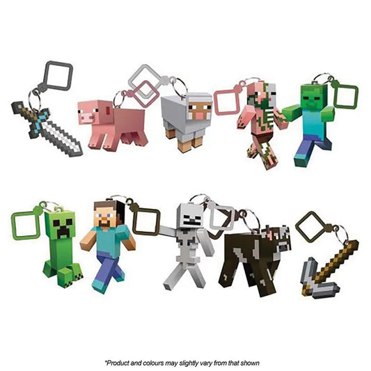 Cake Topper Minecraft Plastic Figurine 10pc Set