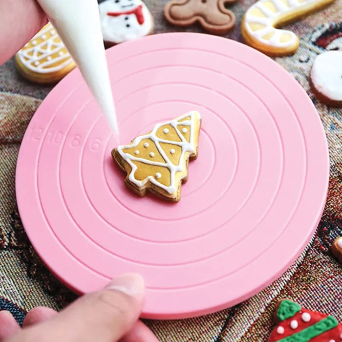 MINI SPINNING COOKIE TURNTABLE | 5.5 INCH