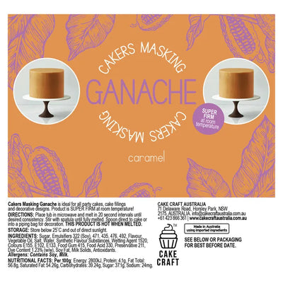 Caramel Chocolate Ganache 750g (Cake Craft)