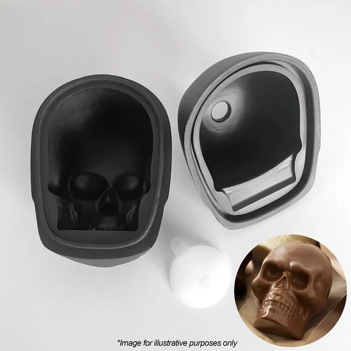 Mould Single Skull Silicone Mould