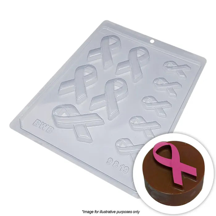 Chocolate Mould Pink Ribbon