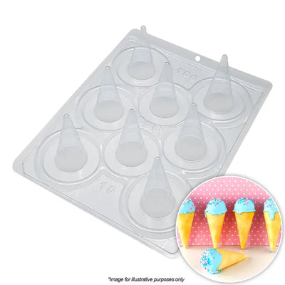MINI ICE CREAM WAFFLE CONES MOULD | 3 PIECE (BWB)