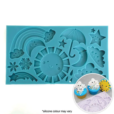 Mould Cartoon Rainbow Sky Silicone Mould
