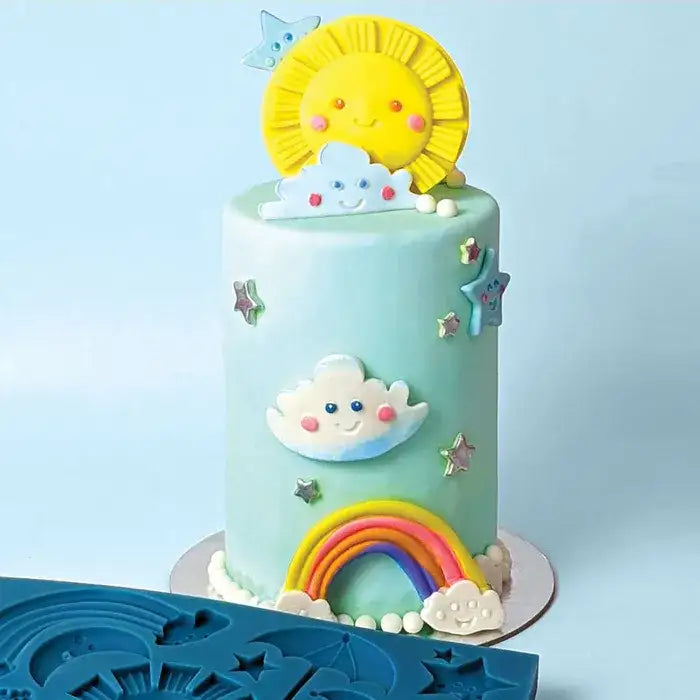 Mould Cartoon Rainbow Sky Silicone Mould – view 3