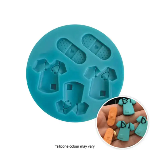 Mould Scrubs and Bandaids Silicone Mould