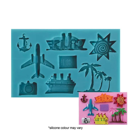 Mould Tropical Cruise Holiday Silicone Mould