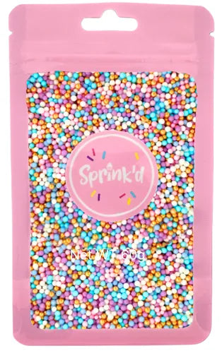 SPRINK'D | PRINCESS & POSY | SUGAR BALLS 2MM | 60G