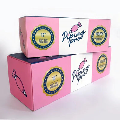 DISPOSABLE PIPING BAGS | HEAVY DUTY | 18 INCH | 100 PIECES (Cake Craft)