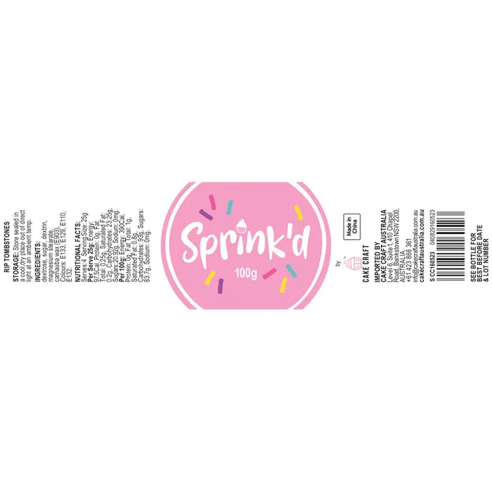 Sprinkles Sprink'd Rip Tombstones 110g