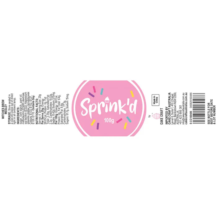 Sprinkles Sprink'd Witches Brew Medley 100g